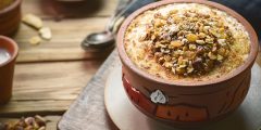 طريقة عمل أم على الجاهزة في المنزل