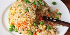 طريقة عمل الأرز بالخضار في المنزل