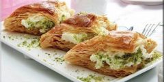 طريقة عمل الجلاش الحلو الملفوف بالخطوات