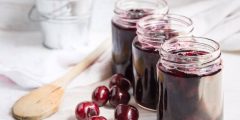 طريقة عمل مربى الكرز في المنزل