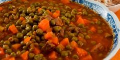طريقة عمل البسلة باللحمة في المنزل