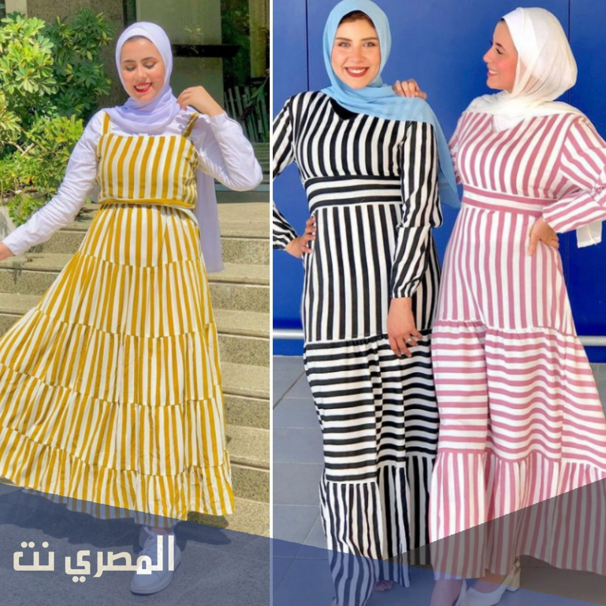 أجمل فساتين محجبات خروج تفصيل 2022