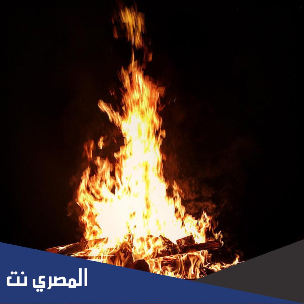 شعر عن شبة النار قصير