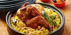 طريقة عمل طاجن الفراخ مع الأرز بالخطوات