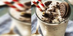 طريقة عمل مشروب البوريو بالشيكولاتة والأيس كريم بالخطوات