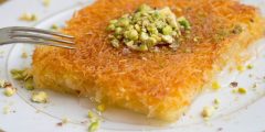 طريقة عمل الكنافة النابلسية بالجبنة الموزاريلا بالتفصيل
