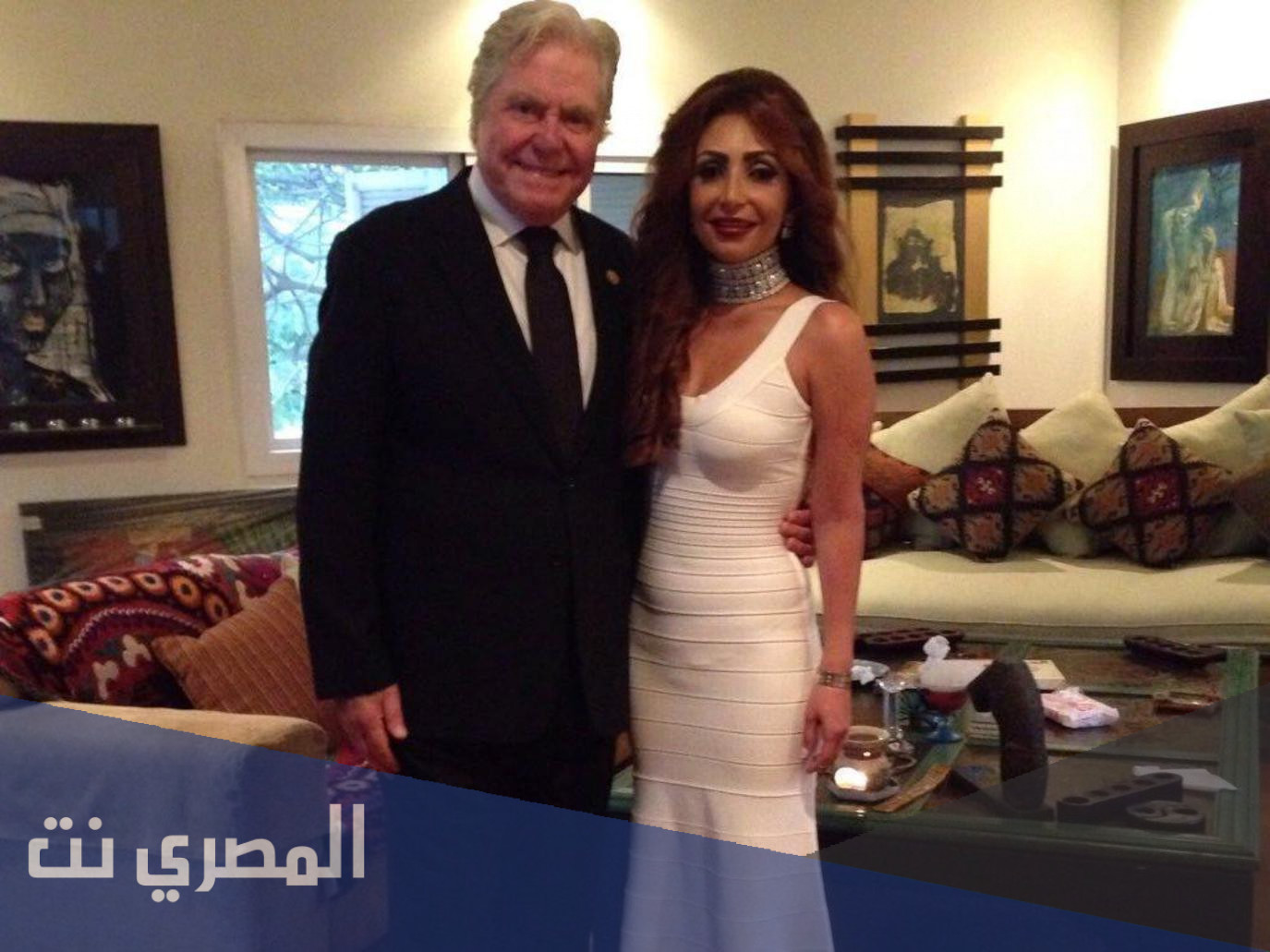 من هي رنا القصيبي زوجة حسين فهمي