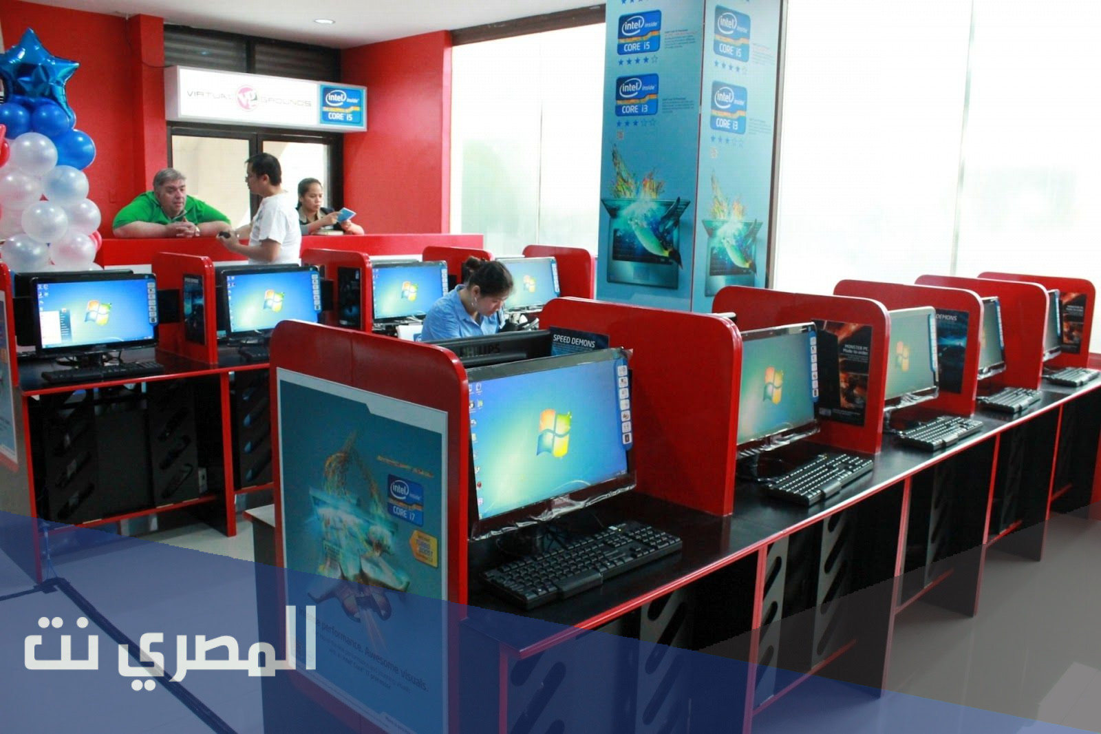 موضوع تعبير عن ظاهرة مقاهي الانترنت