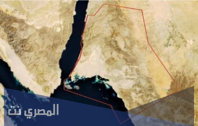 موقع نيوم على الخريطة