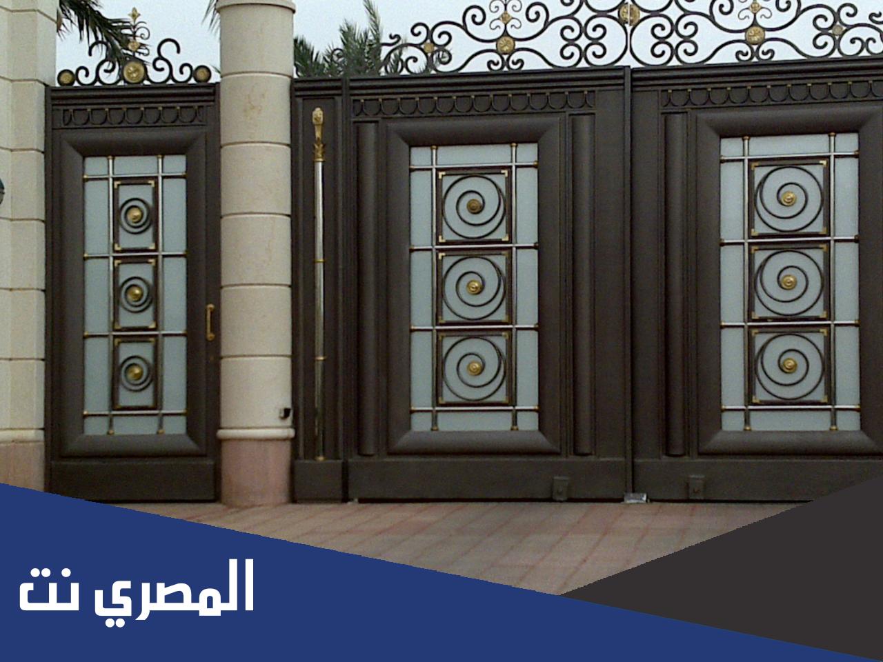 اشكال ابواب حديد للمنازل بالصور 2022