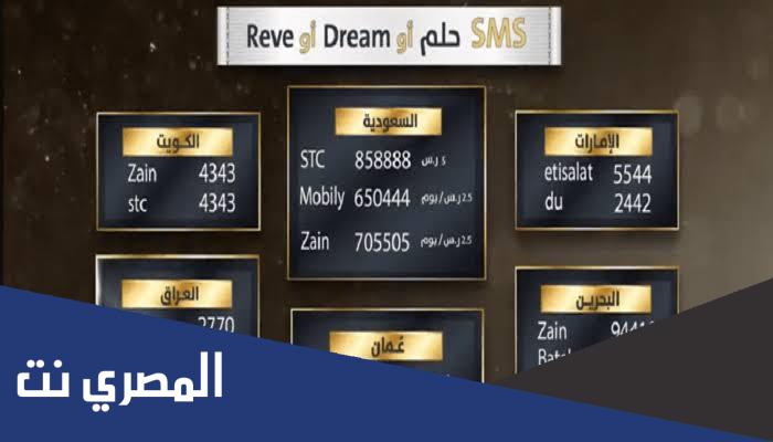 تسجيل رقم الهاتف في مسابقة الحلم 2021
