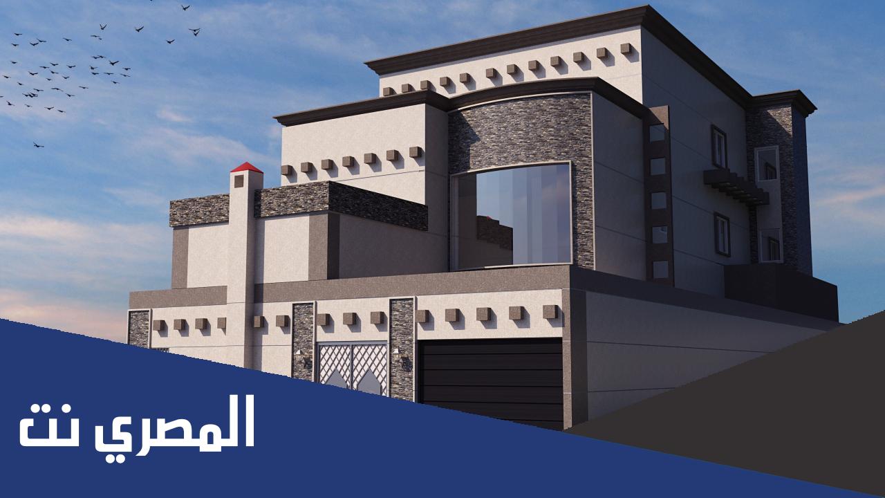 تصميم واجهات فلل مودرن حديثة 2022