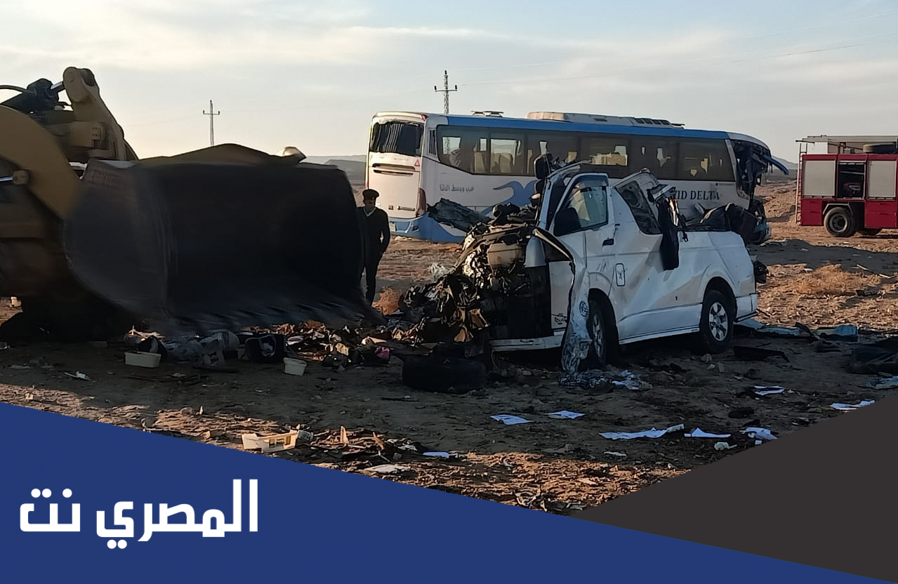 أسماء المصابين في حادث تصادم أتوبيس وميكروباص بمدينة الطور جنوب سيناء
