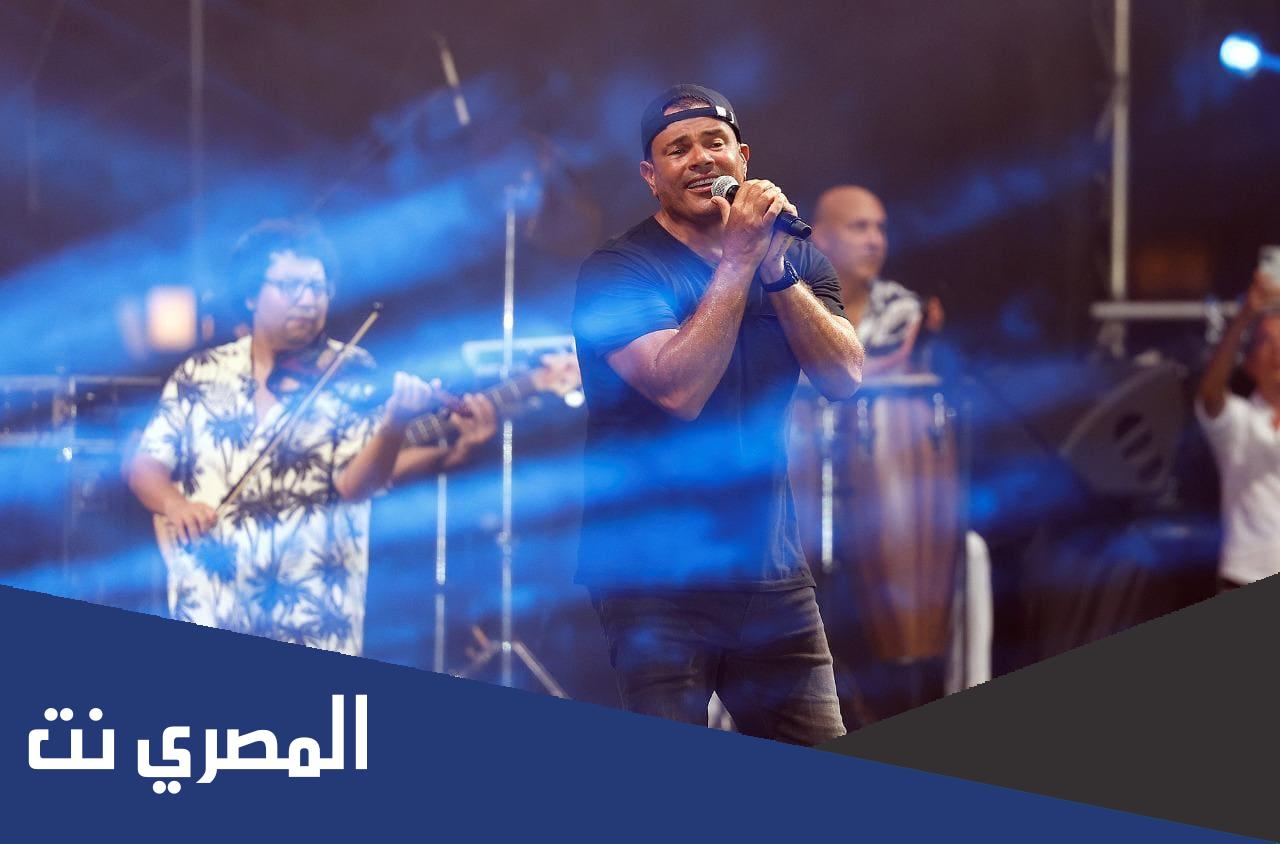 حفلة عمرو دياب راس السنة 2022