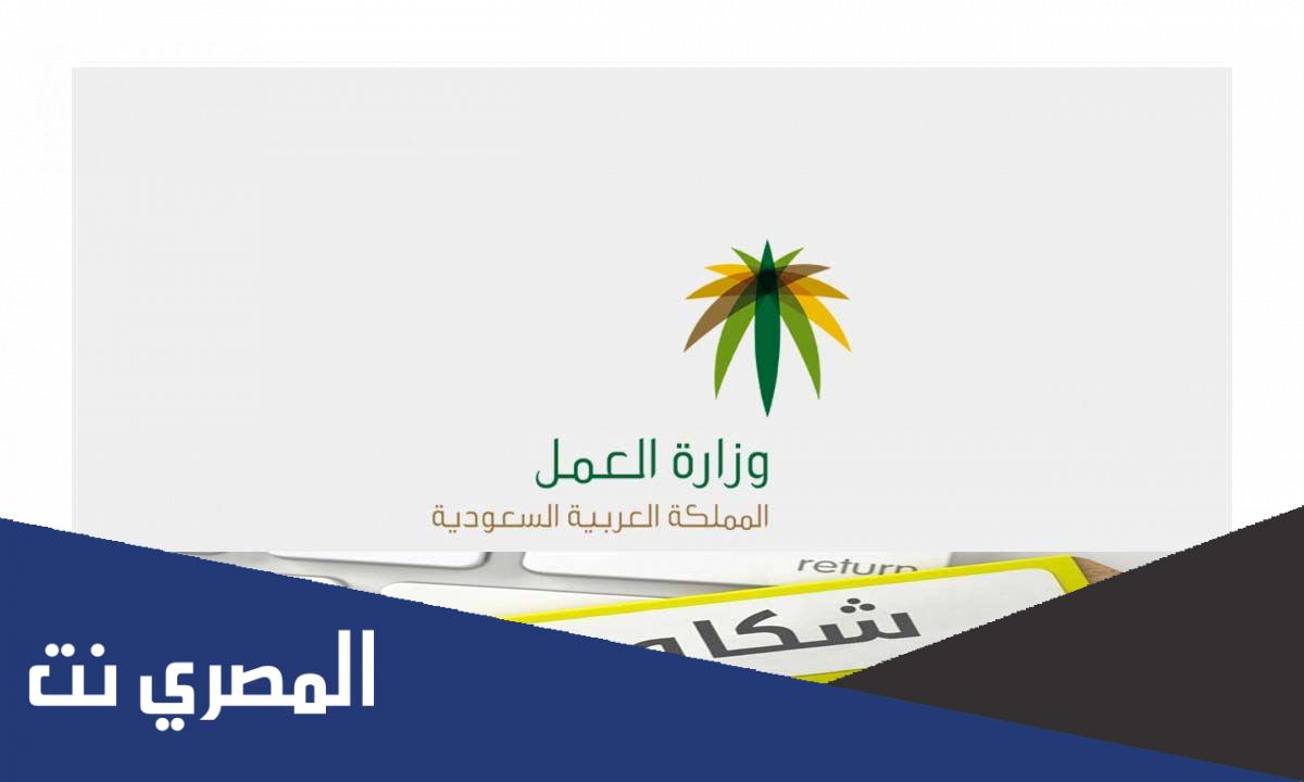 طريقة تقديم شكوى لمكتب العمل ضد شركة اون لاين 1443