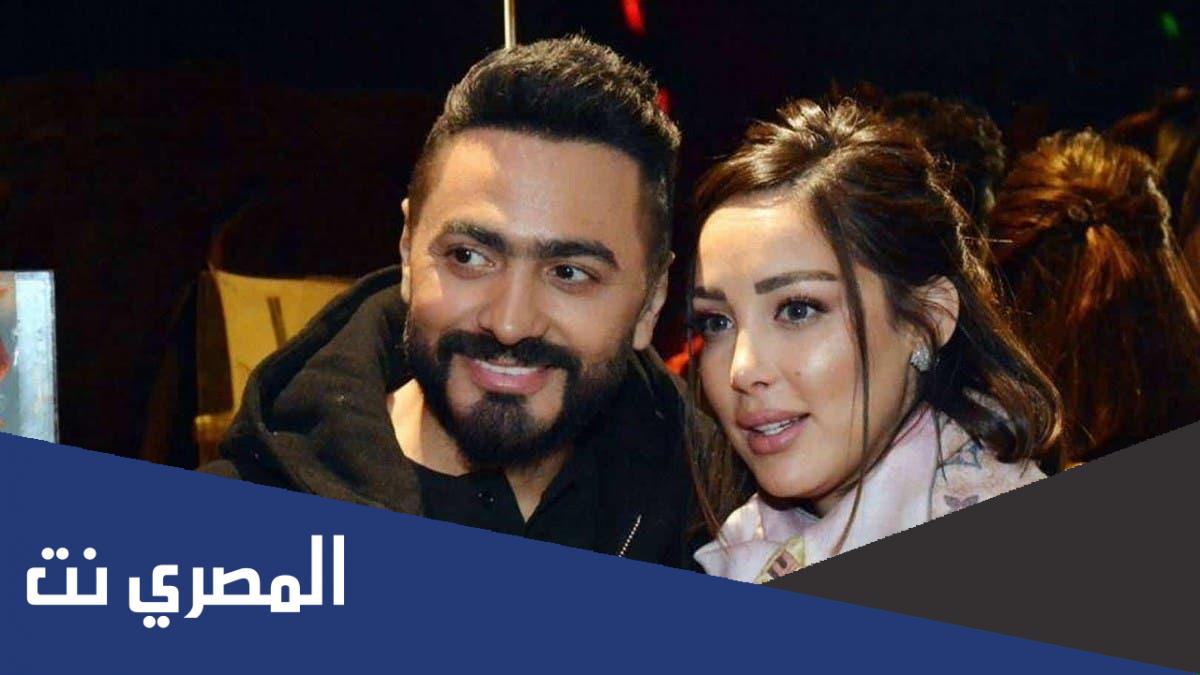 من هي بسمة بوسيل زوجة تامر حسني
