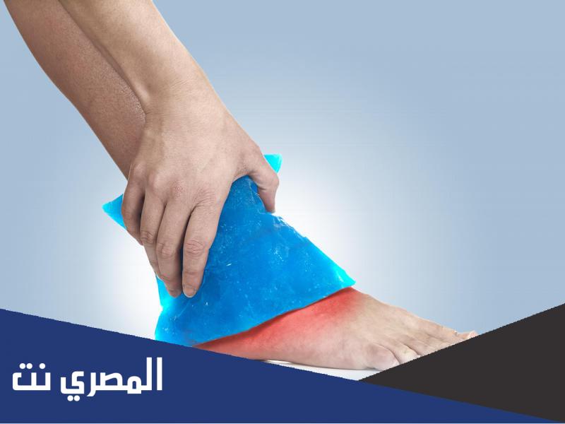 طريقة علاج تمزق اربطة القدم بالخطوات