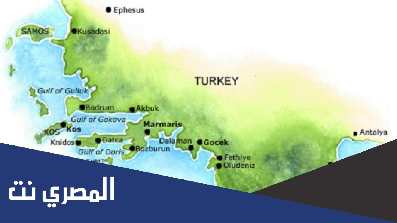 اين تقع انطاليا على الخريطة