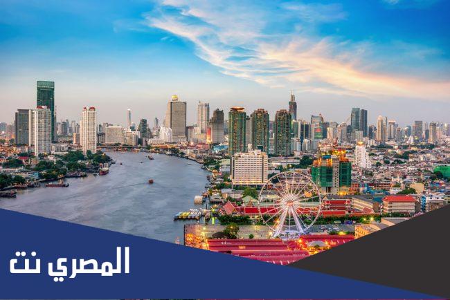 اين تقع بانكوك على الخريطة