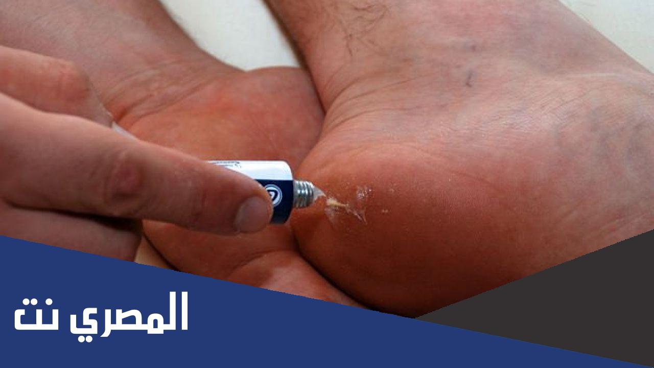 كيف اخرج زجاجة من القدم ؟