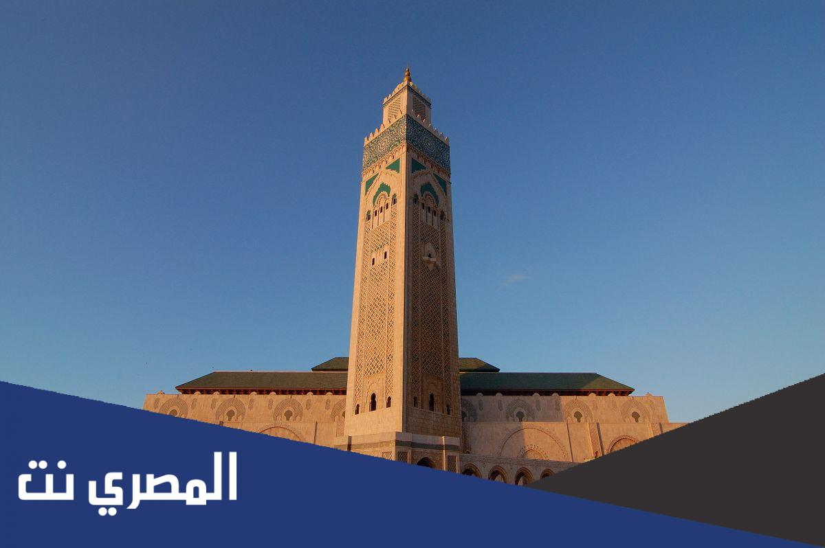معلومات عن مسجد الحسن الثاني بالفرنسية