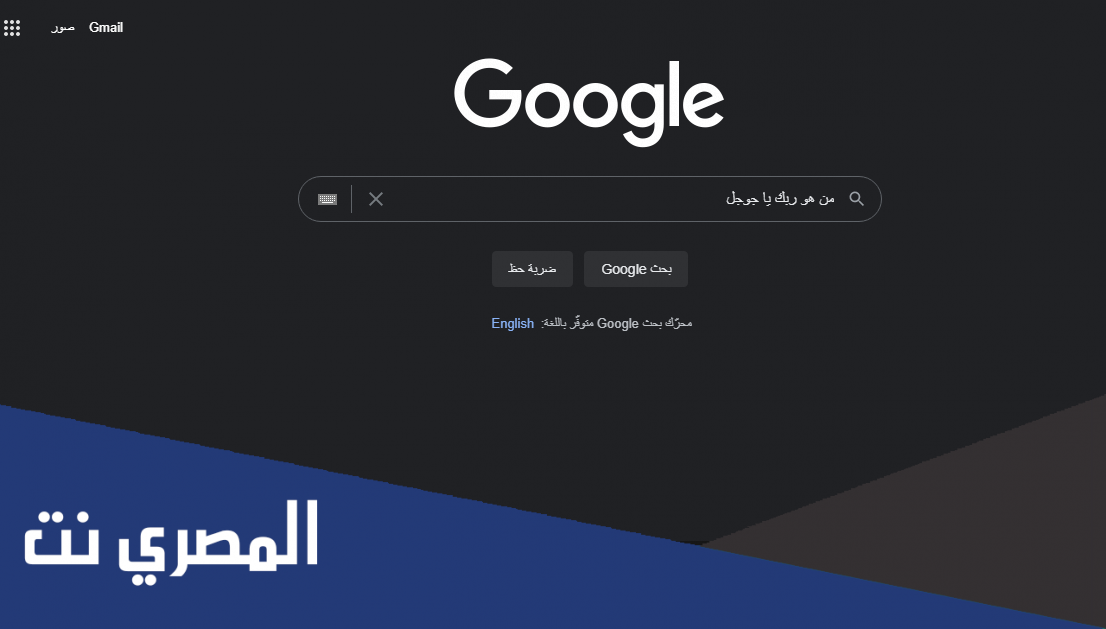 من هو ربك يا جوجل