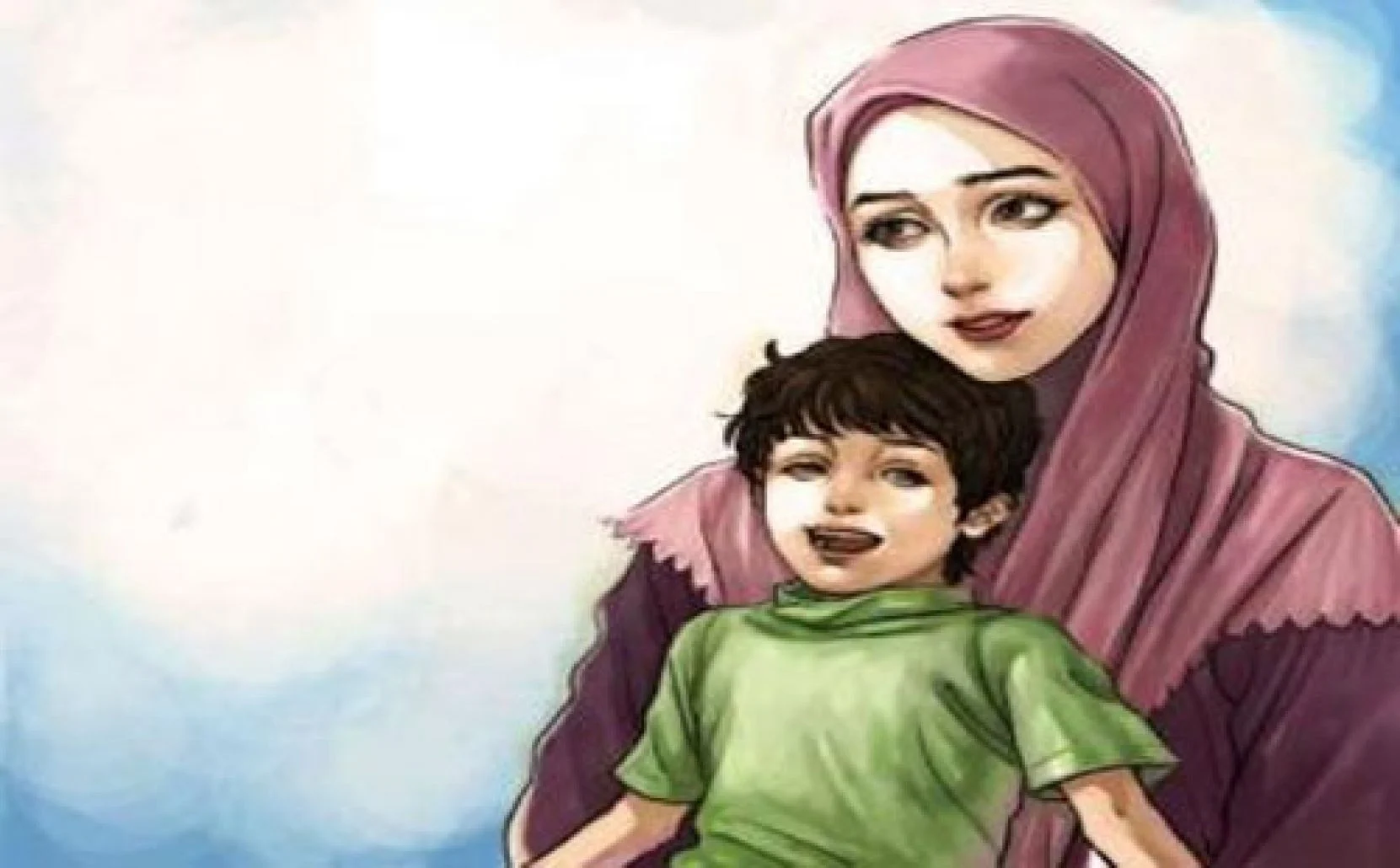 اي شاعر قال الام اجمل كلمه على لسان البشر
