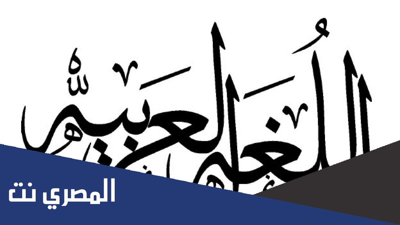 تقرير عن اللغة العربية pdf