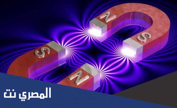 إذا كانت اقطاب المغناطيس مختلفة يحدث بينهم
