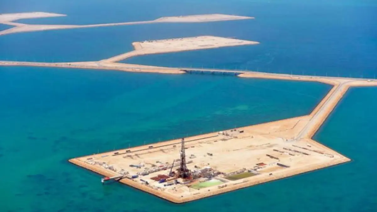 اين يقع حقل الدرة للغاز