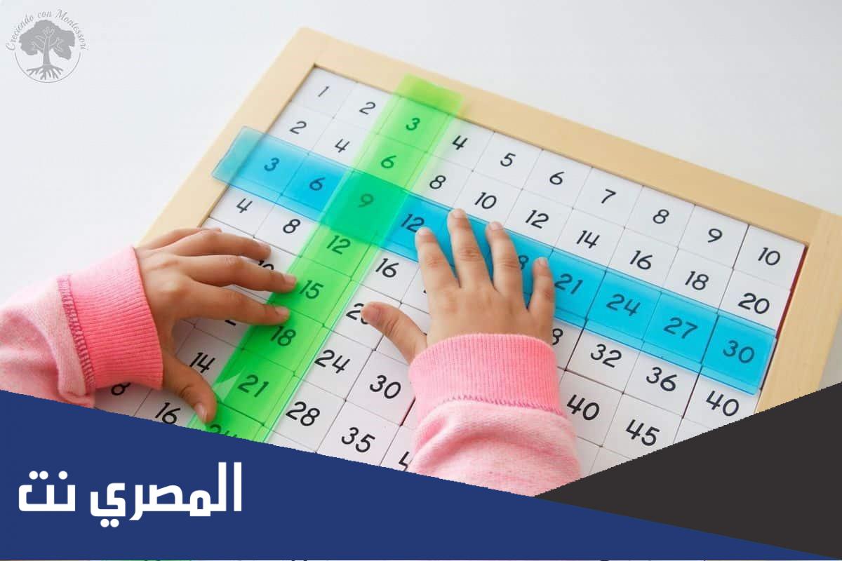 جدول الضرب سته بطريقة سهلة وممتعة للأطفال