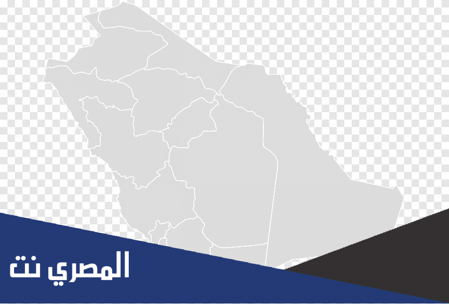 صورة خريطة المملكة العربية السعودية مفرغة png
