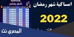 امساكية رمضان 2025 اسكندرية