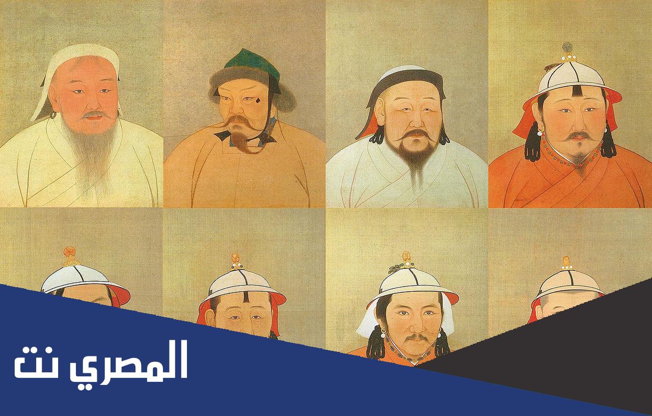 كم عدد ابناء جنكيز خان