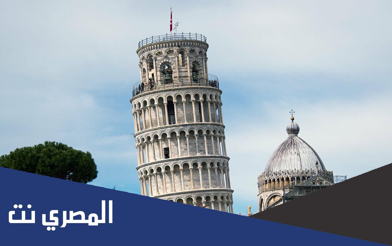 معلومات عن برج بيزا المائل بالانجليزي