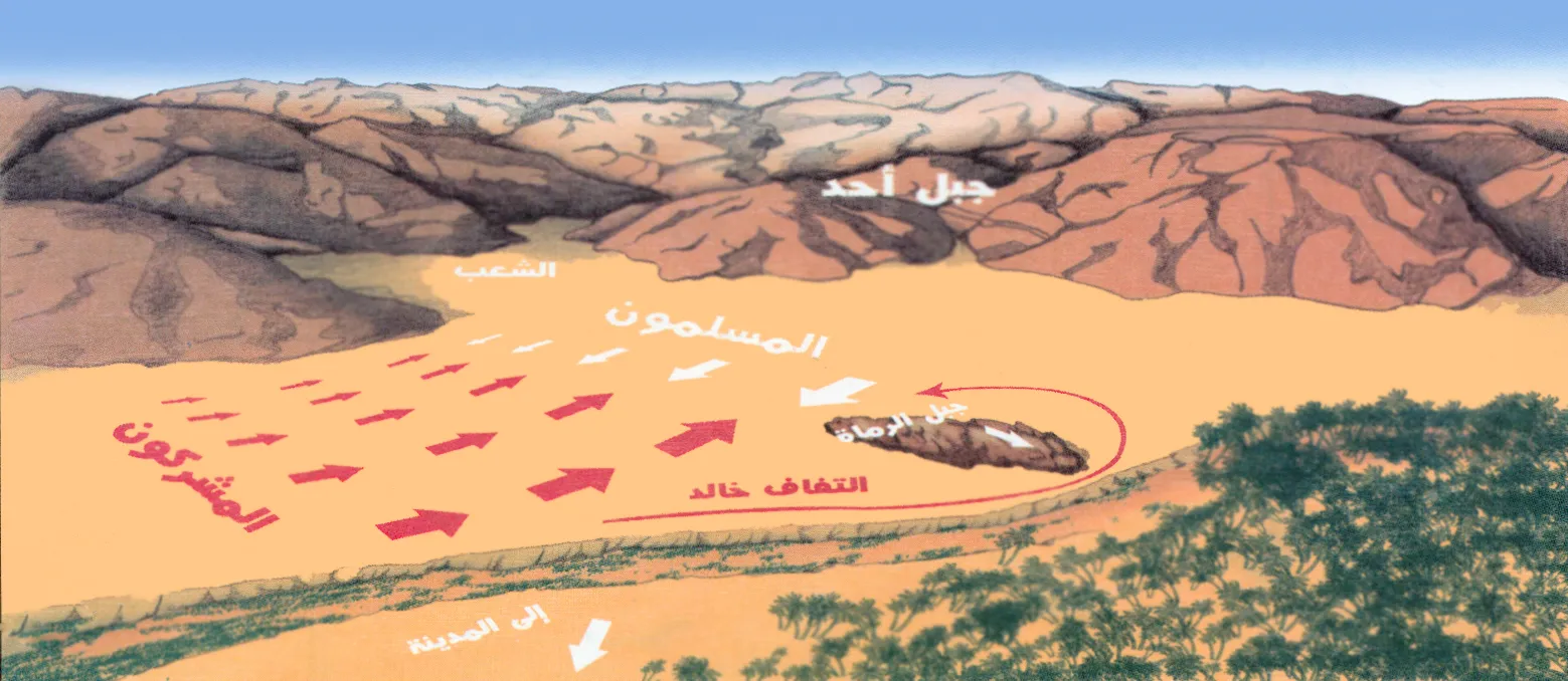 من هي الصحابية التي دافعت عن رسول في معركة احد