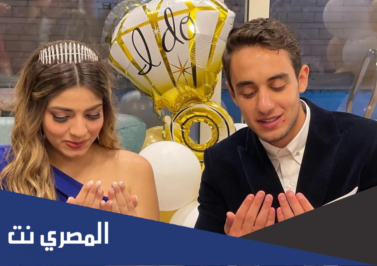 من هي خطيبة احمد عنان