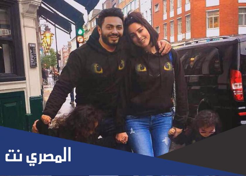 كم ابناء تامر حسني وبسمة بوسيل