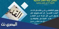 أعمال ليلة القدر الثانية عند الشيعة