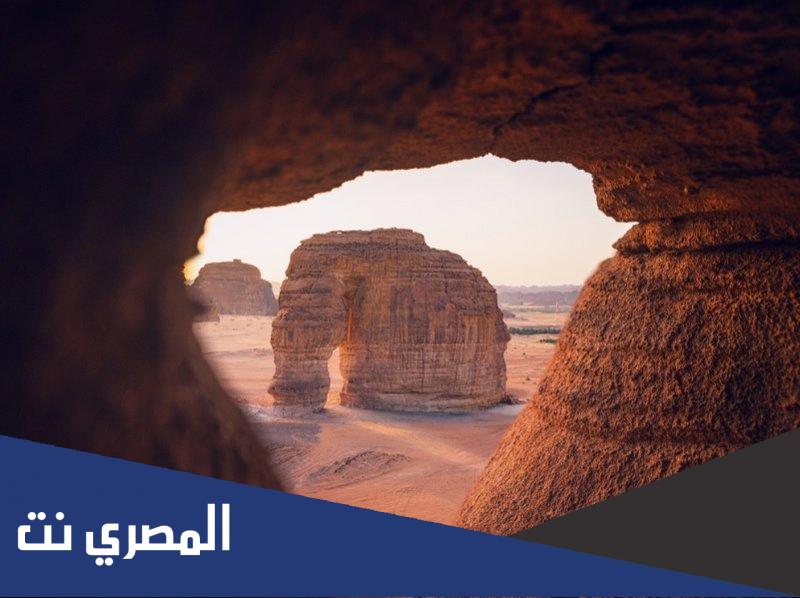هو واحد من العديد من العجائب الجيولوجية في العلا