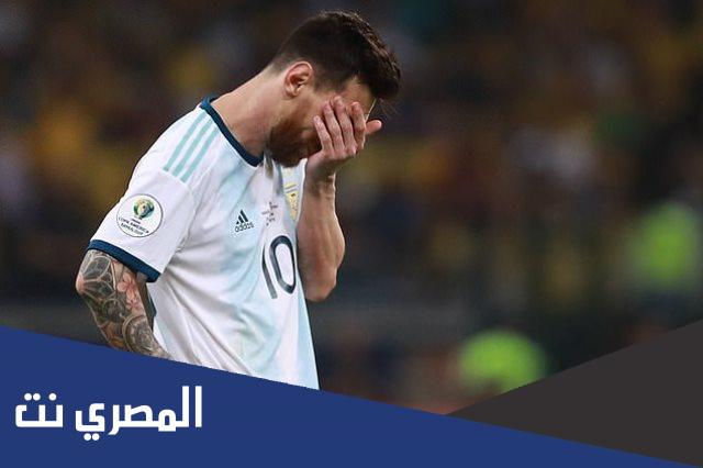 كم عدد اهداف ميسي مع المنتخب