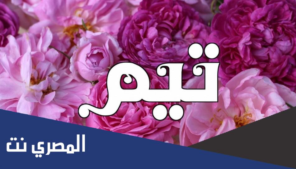 ما معنى اسم تيم وحكم تسميته