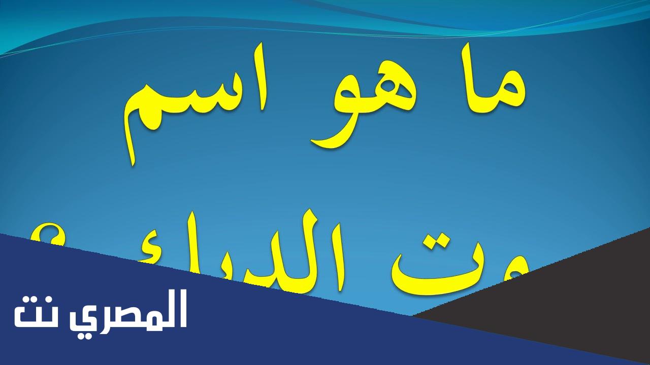 ماهو اسم صوت الديك