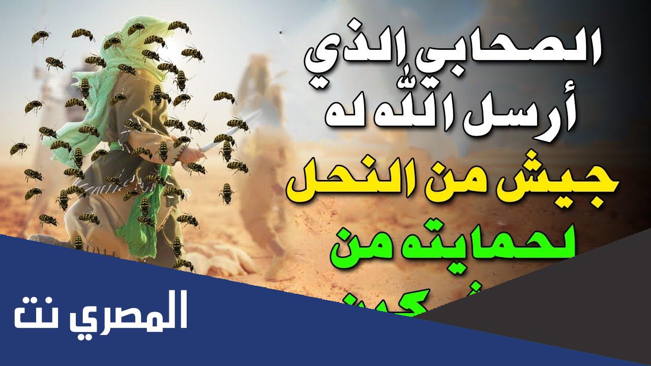 من هو الصحابي الذي حمى الله جسده بجيش من النحل