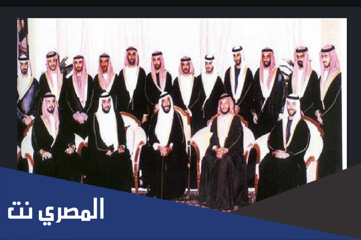 ترتيب ابناء الشيخ زايد بالاسماء