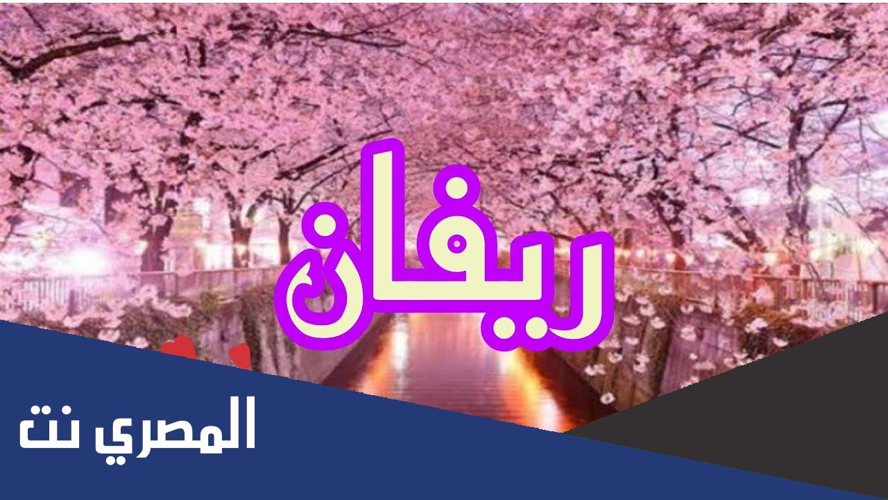 معنى اسم ريفان revan وصفات حاملة الاسم .. حكم تسمية ريفان