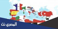 اسماء الدول المشاركة في ألعاب البحر المتوسط 2025
