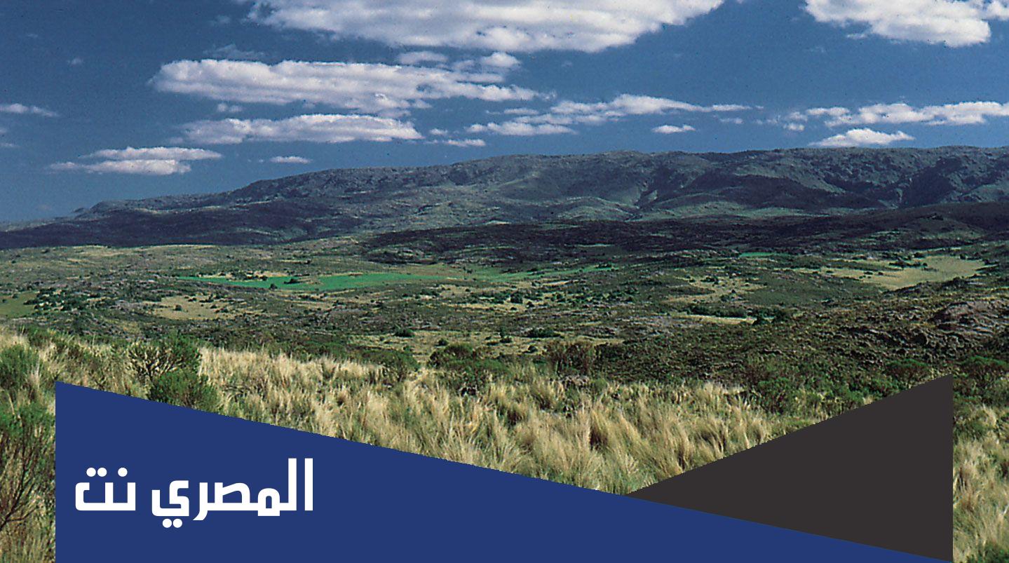سهول واسعة في الارجنتين