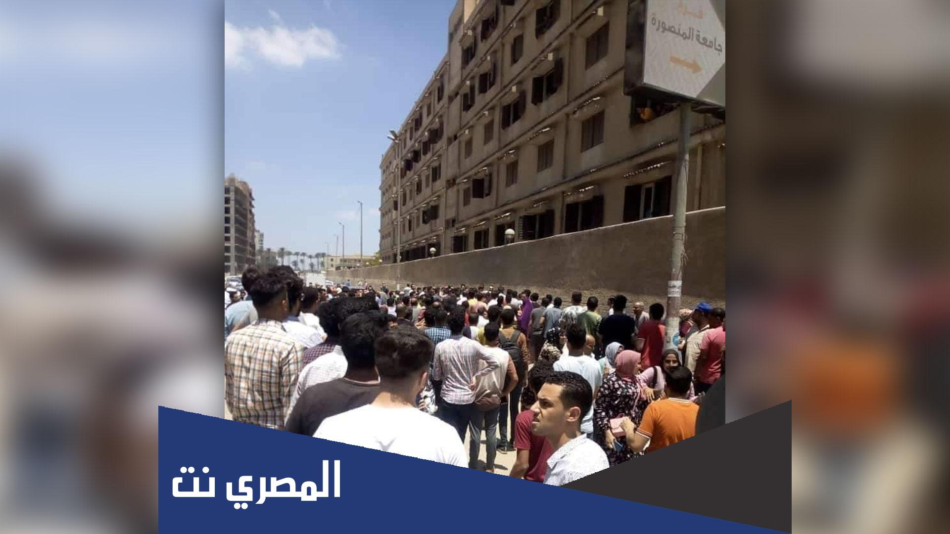 طالب يذبح زميلته في المنصورة فيديو