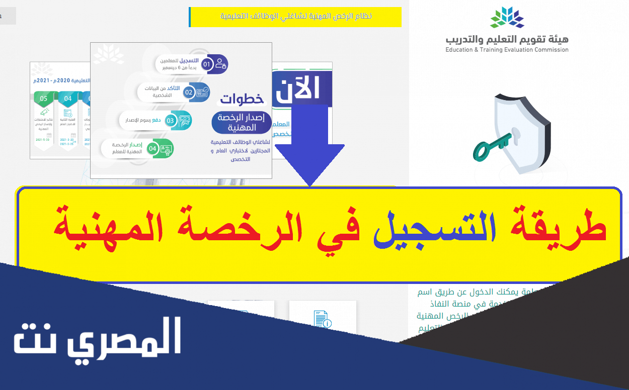 مواعيد اختبار الرخصة المهنية للمعلمين 2022 تعديلات جديدة